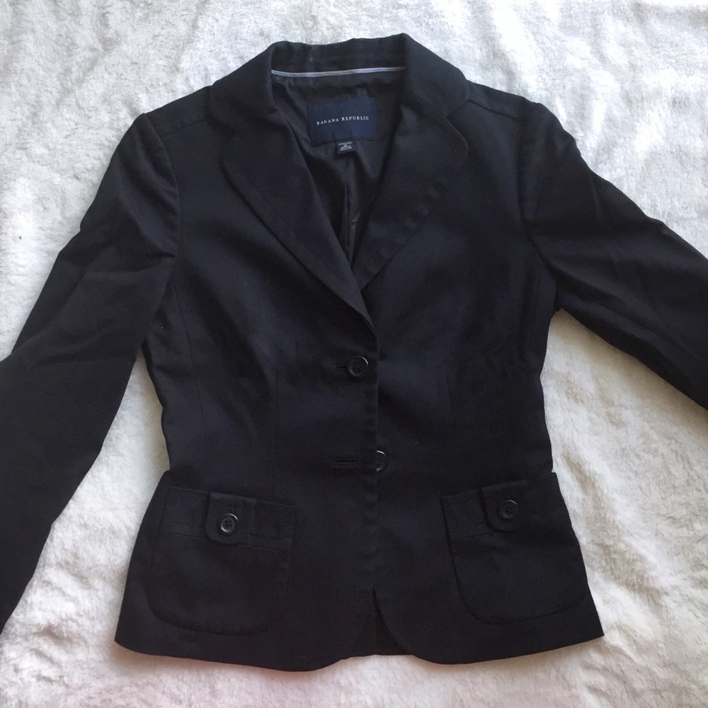 Banana Republic black blazer